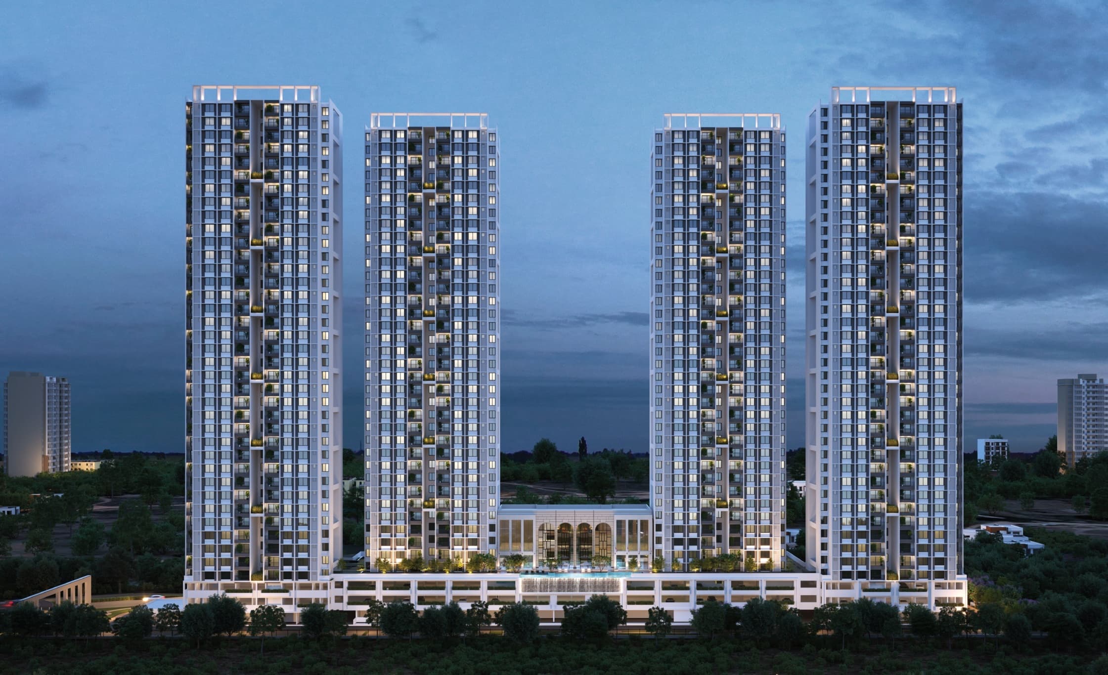 Sobha Manhattan Towers Town Park Phase 1 W 4 And 5 in Jigala, bangalore