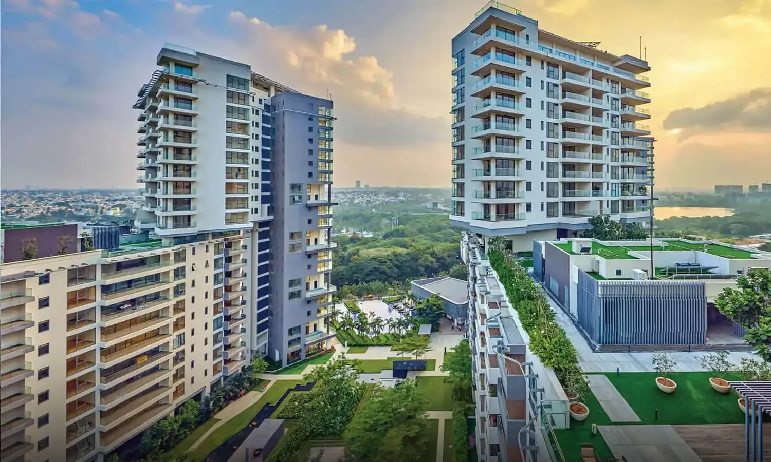 Life Style luxury Apartments in Narsingi, Outer Ring Road, Hyderabad