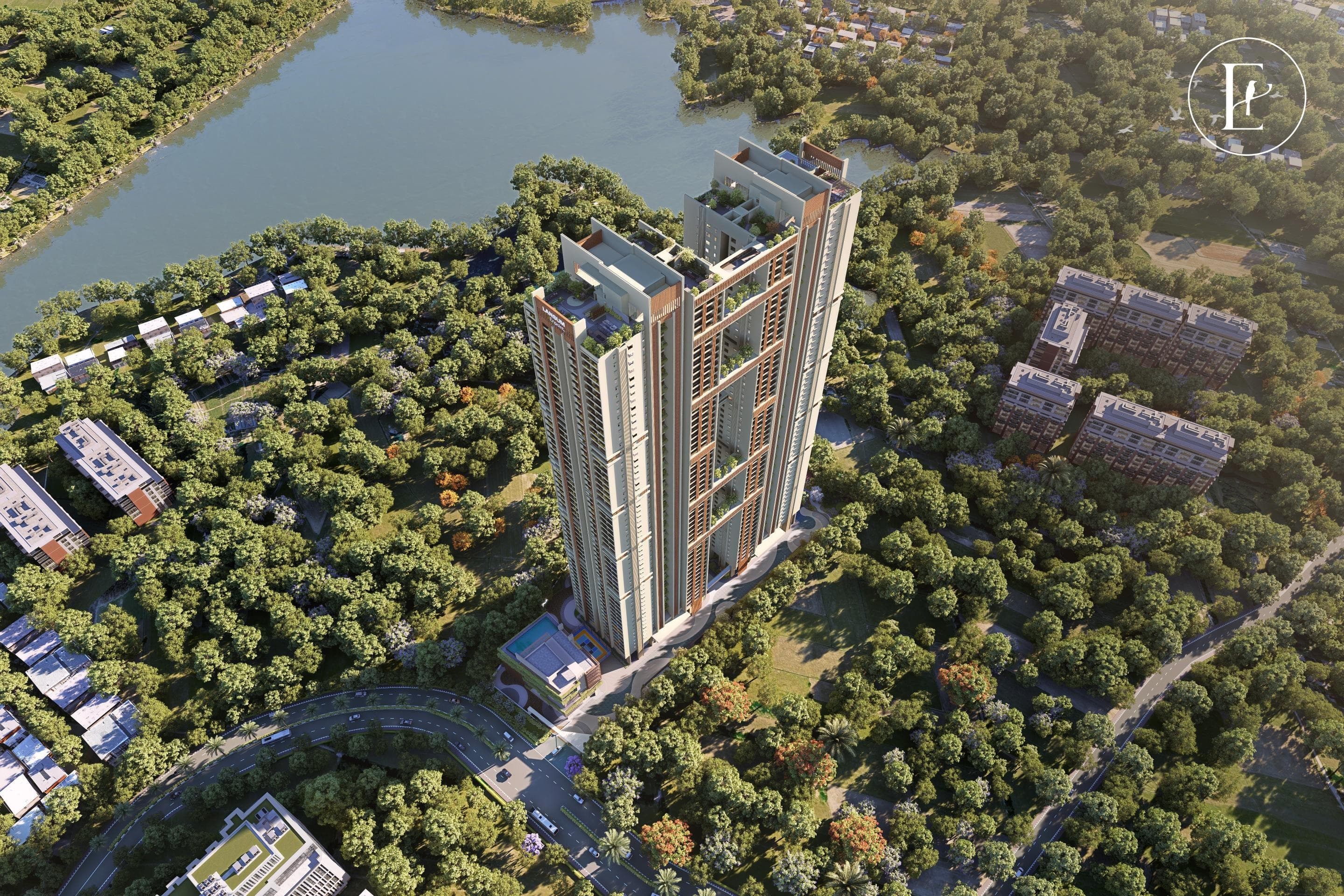 Lansum Elena in Kokapet, Outer Ring Road, Hyderabad