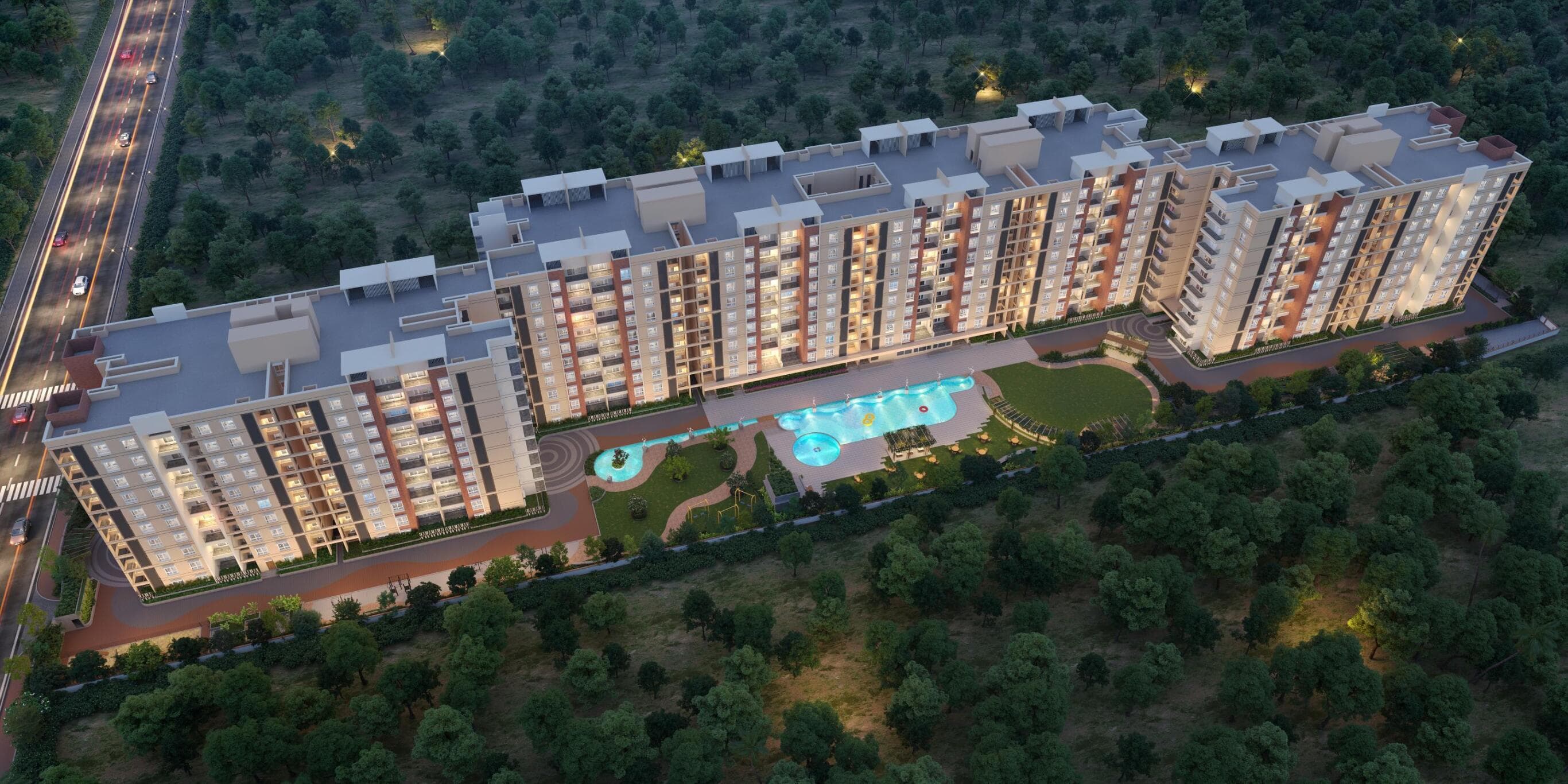 Lorven Cascade Garden in Whitefield, bangalore