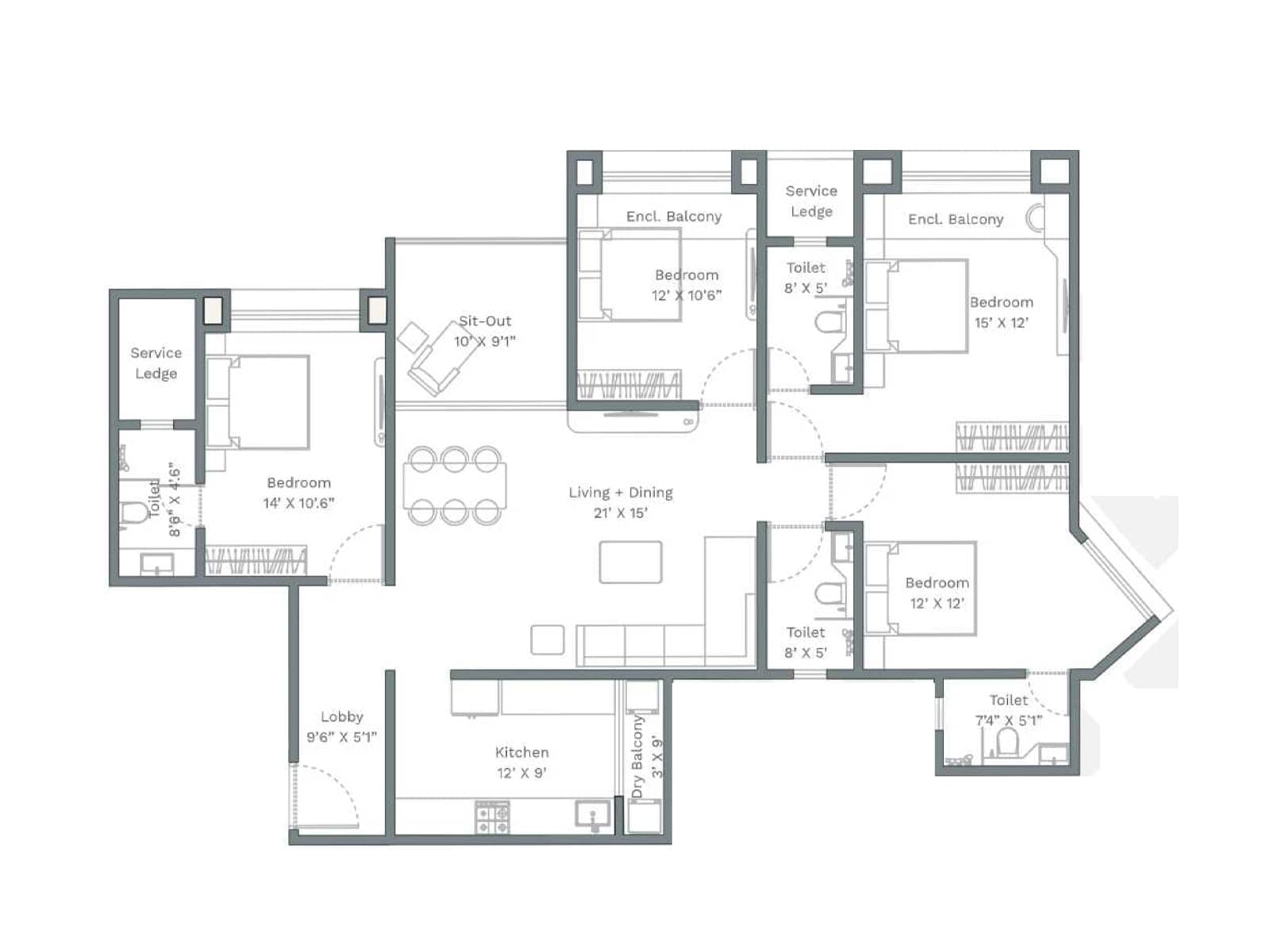 Utsav Homes The Address in Baner, Pune