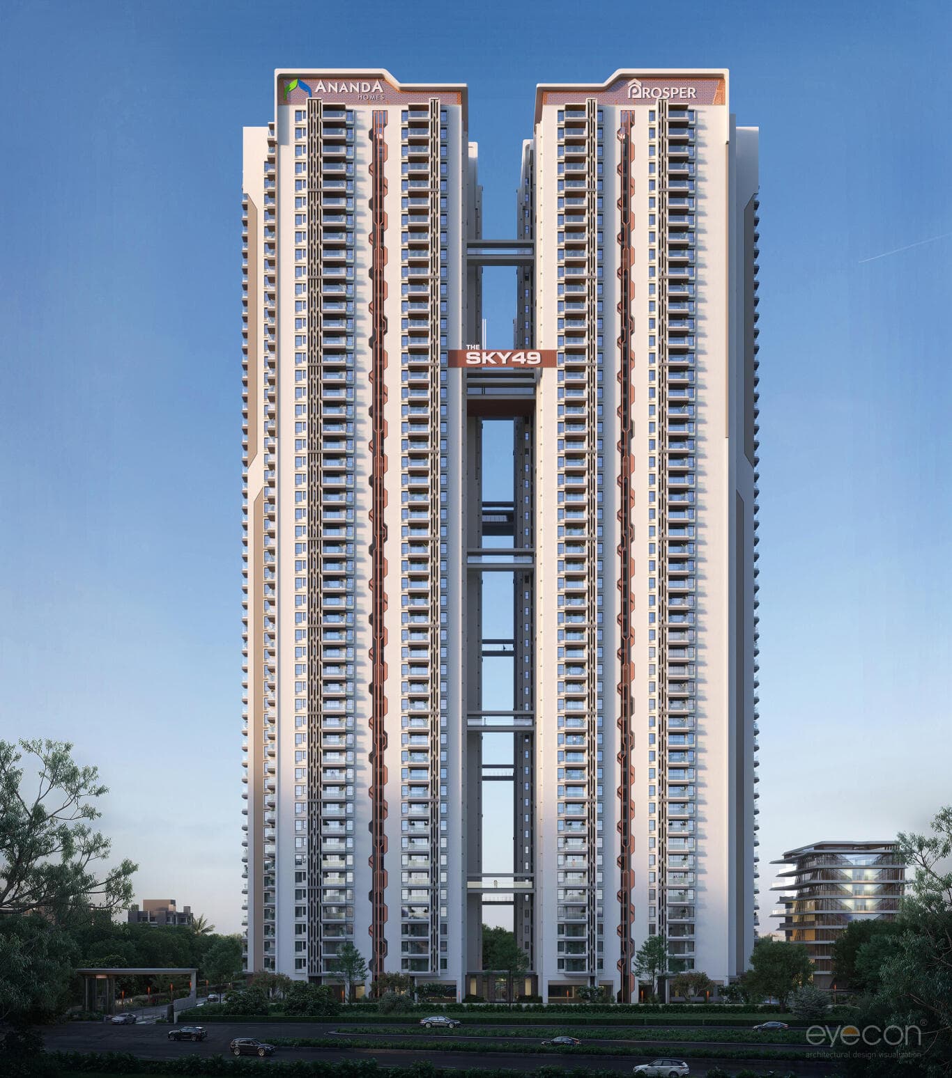 Ananda The Sky 49 in Osman Nagar, Hyderabad