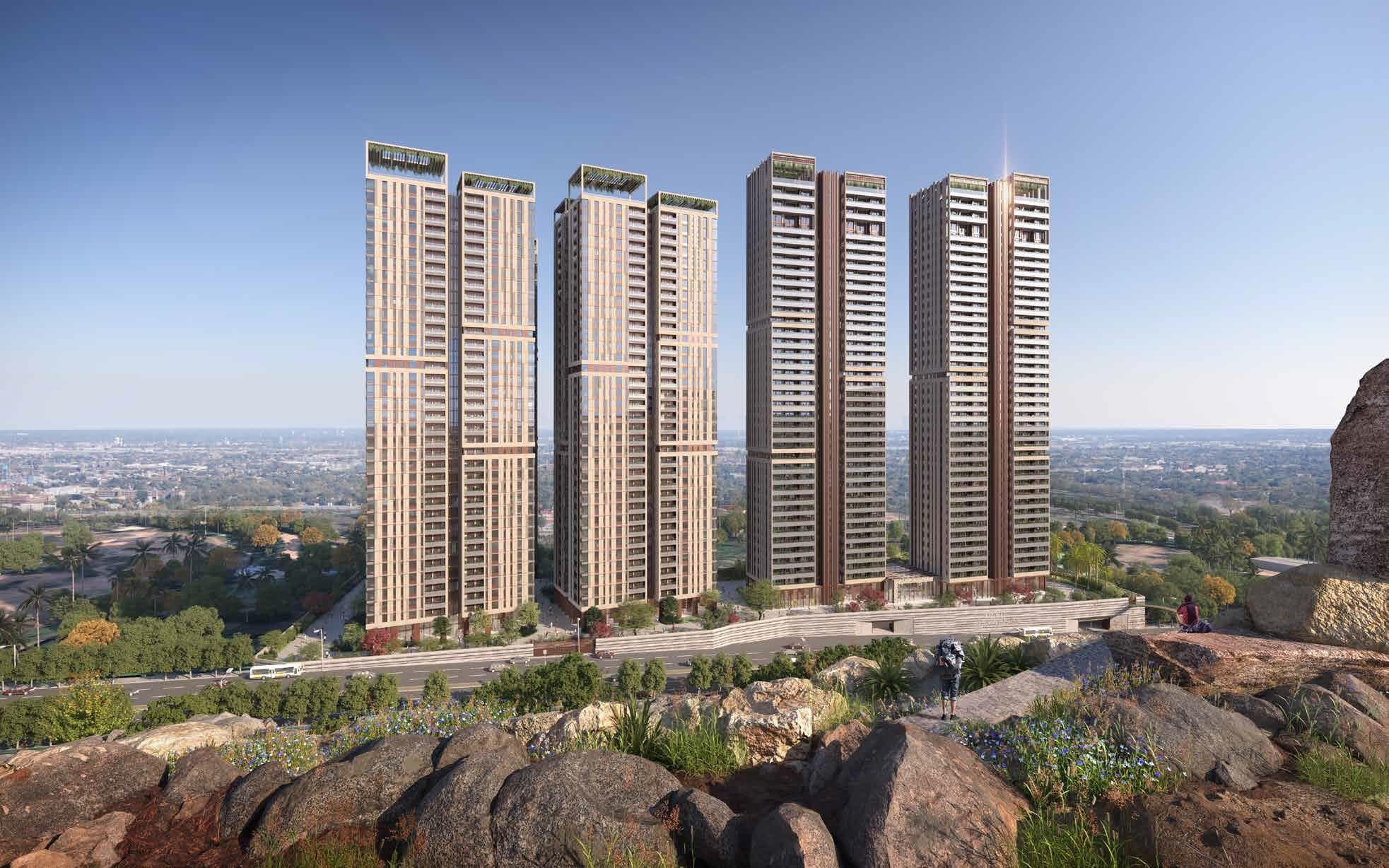 Srias Life Spaces iWA in Nanakaramguda, Hyderabad