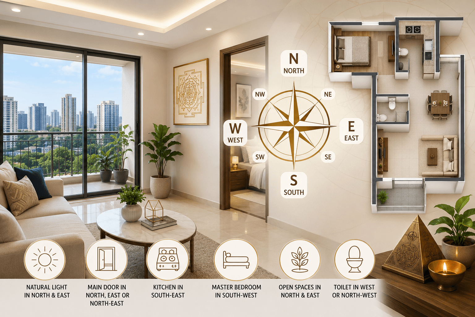 Vastu Tips for Buying a Flat – What Actually Matters in 2026 (City Buyer Guide) – Buying Guide