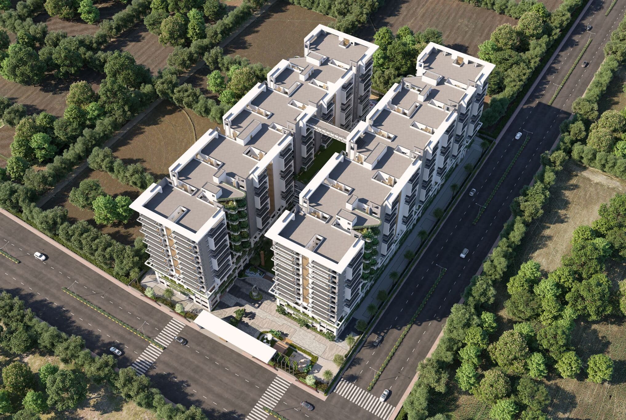 Omsree Skypark in Kompally, Hyderabad