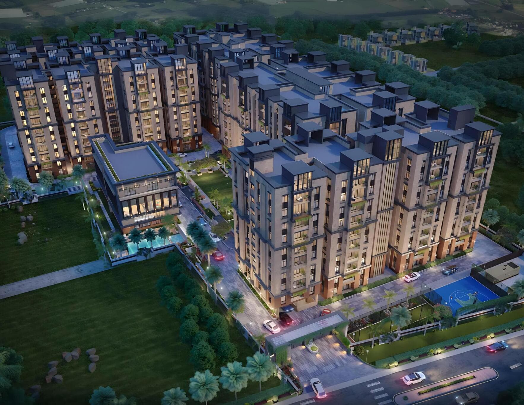 Highrise Forest Edge in Sahebnagar Kalan, Hyderabad