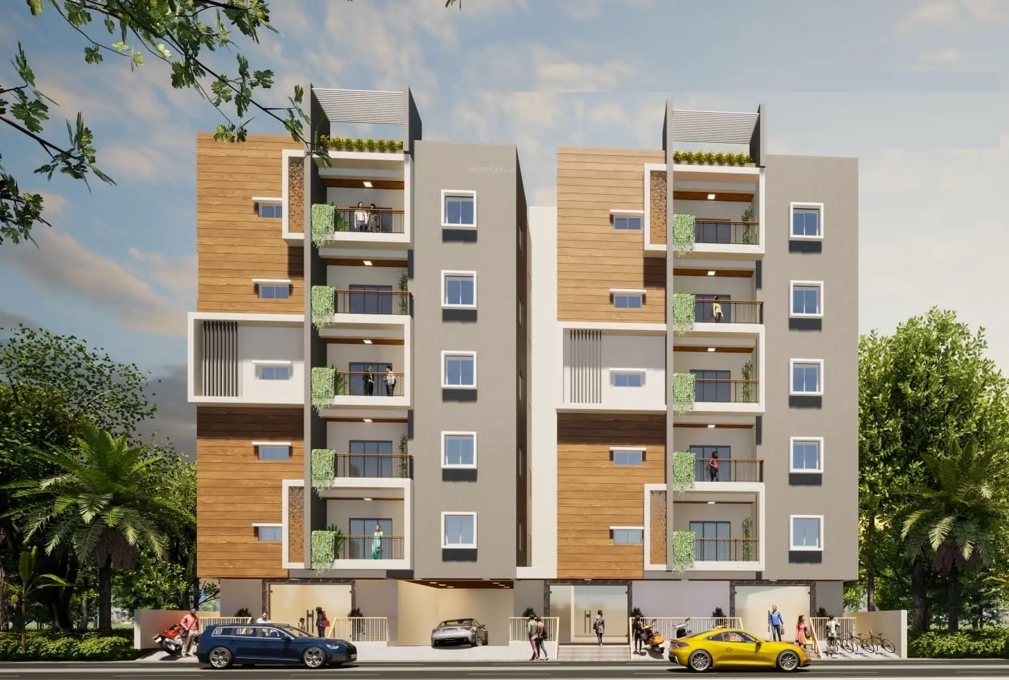 Sri Dhanvi Marvel in Narsingi, Outer Ring Road, Hyderabad
