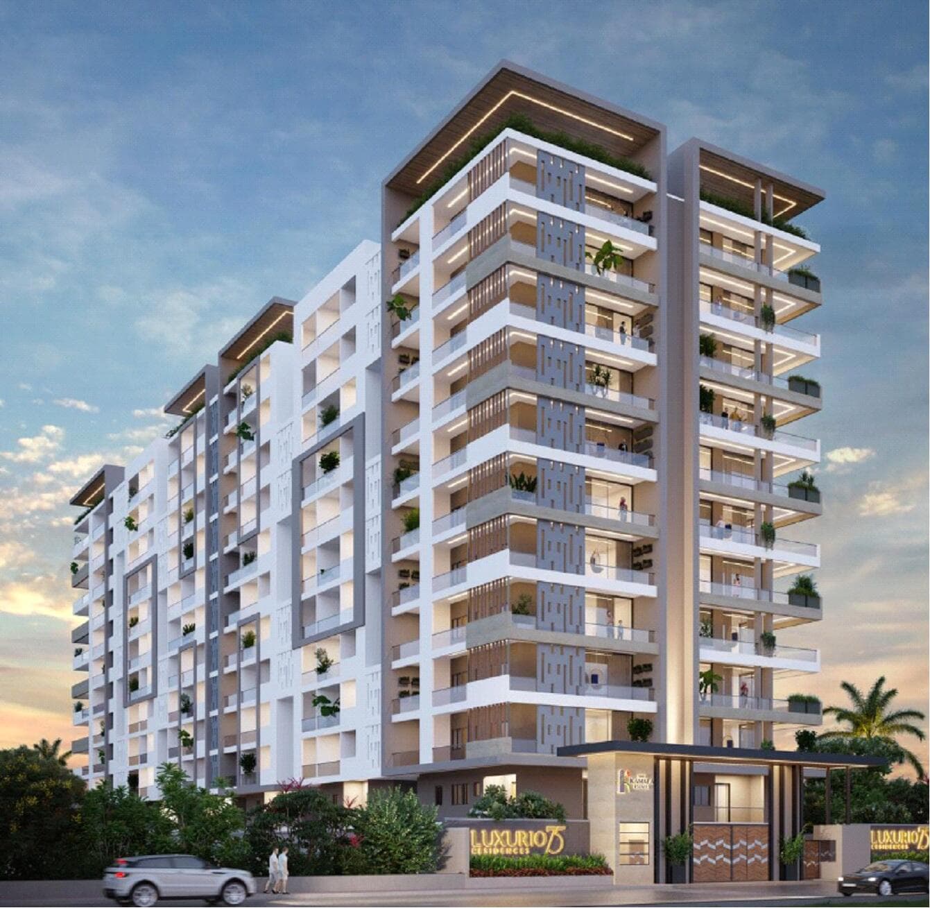 Shree Kamla Luxurio 75 Residences in Kondapur, Hyderabad