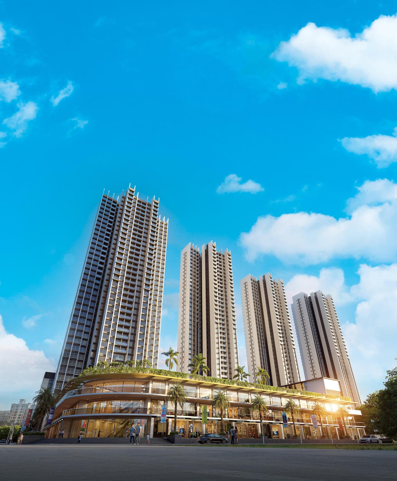 Sunteck Sky Park in Mira Bhayandar Road, Mumbai